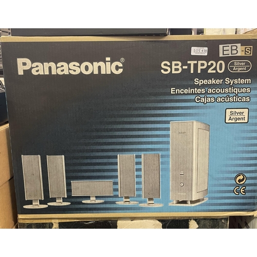 438 - PANASONIC SB-TP20 SPEAKER SYSTEM BOXED A/NEW