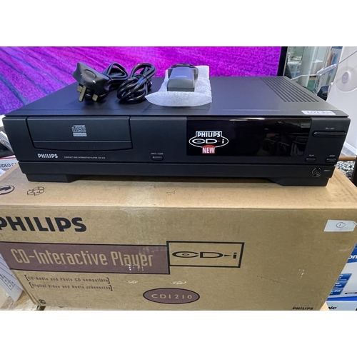 451 - PHILLIPS CD INTERACTIVE PLAYER CDI210 BOXED A/NEW