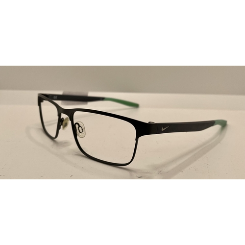 25 - PAIR OF AQUAMARINE NIKE SPECTACLE FRAMES NIKE8130005