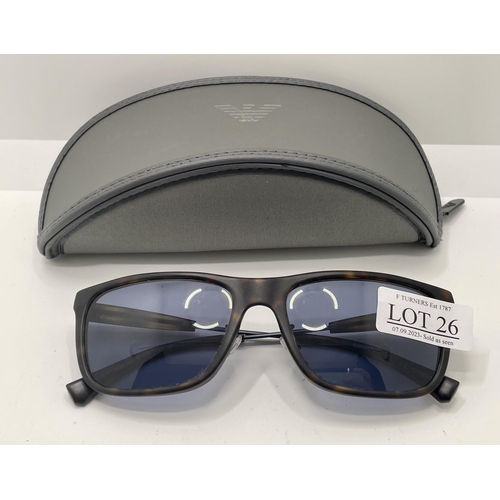 26 - EMPORIO ARMANI SUNGLASSES WITH POUCH EA 4151F 50892V
