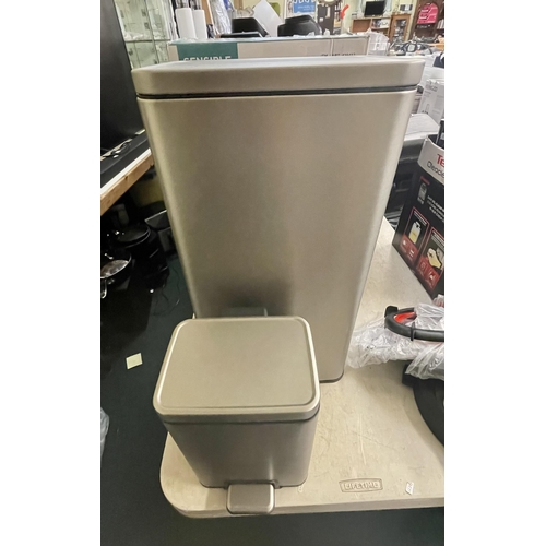 42 - BOXED EKO COMBO STEP BIN 5.2L & 30L SOFT CLOSE BIN  (SLIGHT DENT TO ONE BIN)