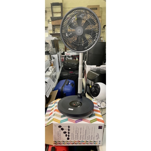 49 - BOXED NSA FOLDING STAND FAN  12  WITH R/C