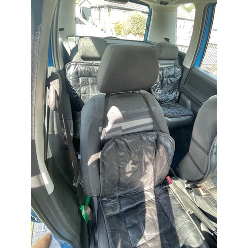 1 - SKODA ROOMSTER 2 TDi 105 MPV DIESEL CAR 1.9L VRM: DA08PNN (04 07 2008) - APPROX.60,000 - BLUE, MOT -... 