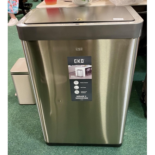 110 - EKO MIRAGE X SENSOR BIN - 80L