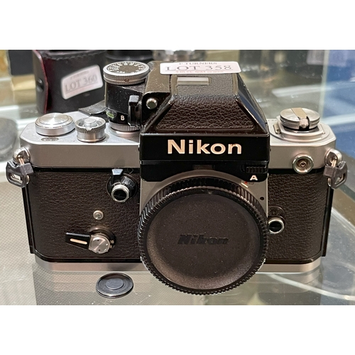 358 - A VINTAGE NIKON F2 CAMERA BODY