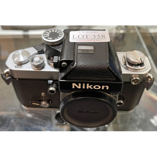 358 - A VINTAGE NIKON F2 CAMERA BODY