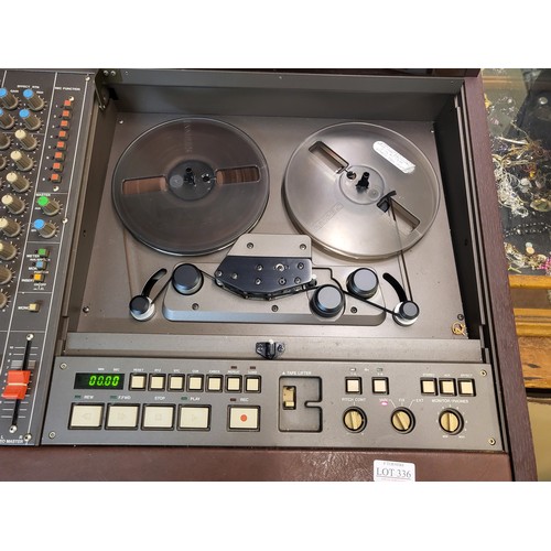 336 - TASCAM 388 STUDIO 8 - 8 CHANNEL MIXER WITH .25