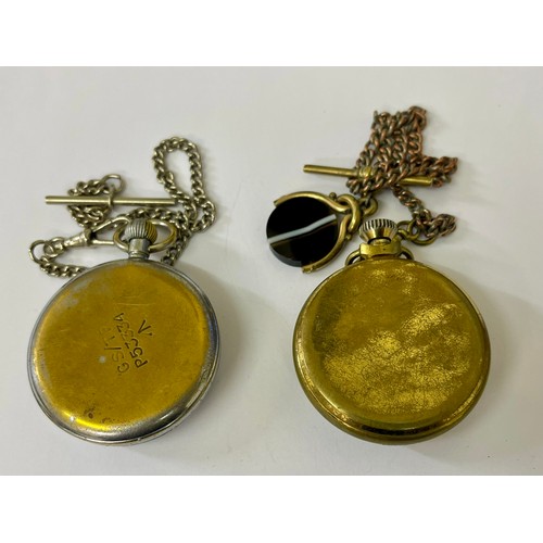 249 - A HELVETIA GENERAL WATCH CO MILITARY POCKET WATCH  - MARKED TO REAR CASE 'GS/TP P53334 ↑'  WOUND & R... 