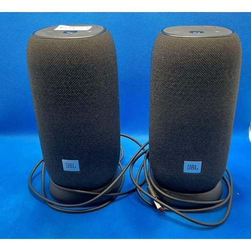 33 - JBL ANNIVERSARY LINK TWIN PORTABLE BLUETOOTH SPEAKERS - NO BOX