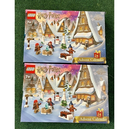 6 - SET OF 2 LEGO HARRY POTTER ADVENT CALENDAR