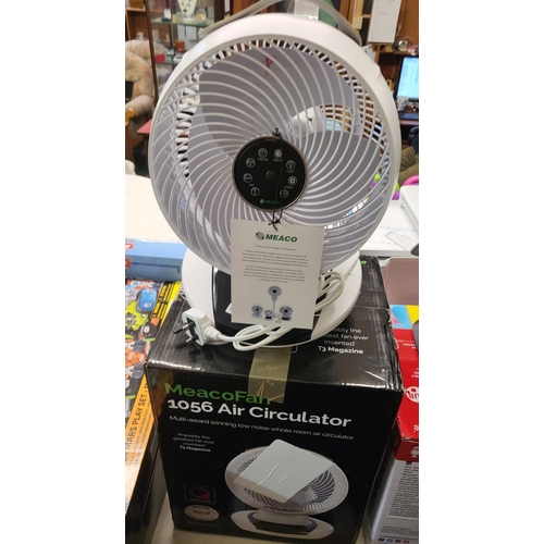 120 - MEACO AIR CIRCULATOR 1056 FAN WITH REMOTE -BOXED