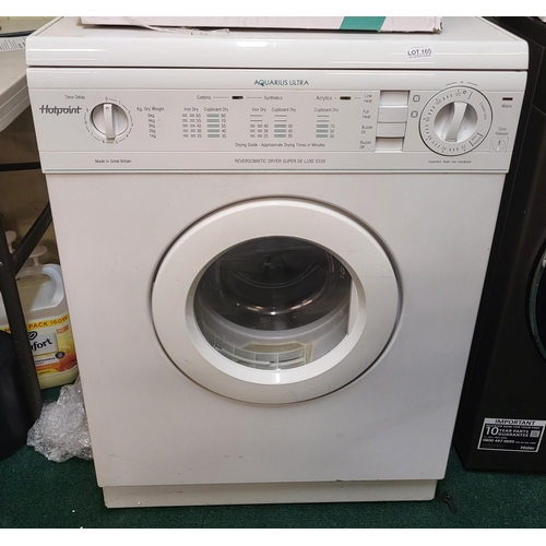 165 - HOTPOINT AQUA AURIS ULTRA SUPER DELUXE 9339 DRYER - GWO