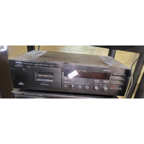 347 - YAMAHA NATURAL SOUND STEREO CASSETTE DECK - KX-390