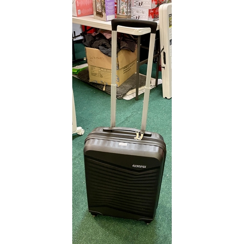 270 - AMERICAN TOURISTER CABIN SIZE HARDSIDE SPINNER SUITCASE - IN BLACK