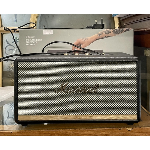 II HOME STANMORE WIRELESS BOXED SPEAKER MARSHALL BLUETOOTH
