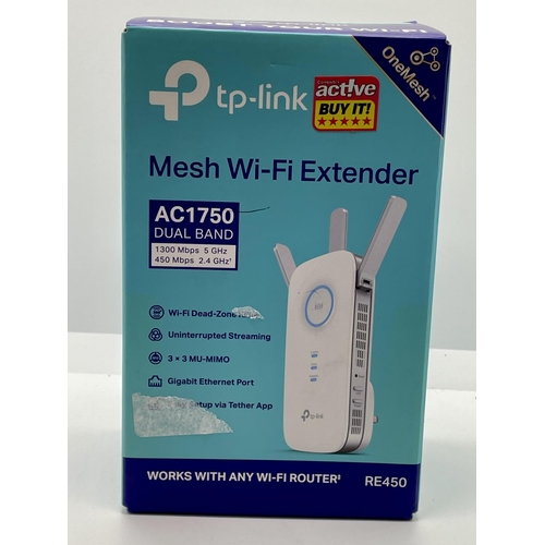 12 - BOXED TP-LINK MESH WI-FI EXTENDER AC1750