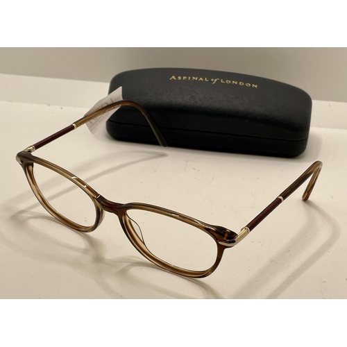 31 - ASPINAL OF LONDON SPECTACLE FRAMES WITH ASPINAL OF LONDON CASE ASP L532