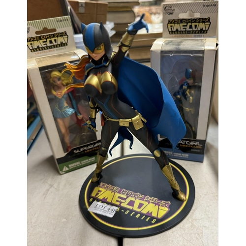 448 - JAPANESE AMI-COMI BATGIRL FIGURINES