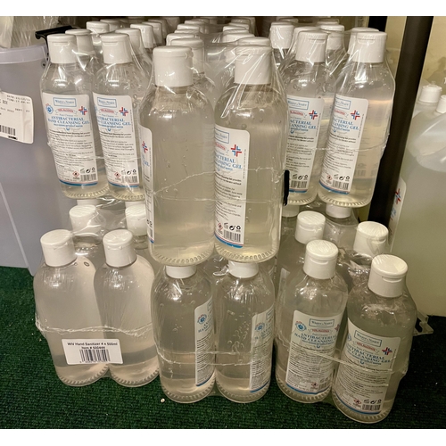 198A - 10 X 4 PACK WINTER IN VENICE ANTI-BACTERIAL HAND CLEANSING GEL - 500ML IN EACH BOTTLE (40 BOTTLES)