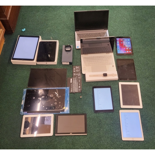 46A - QUANTITY OF SPARES AND REPAIRS TECH INCL: 7 IPADS, LENOVO LAPTOP, HEWLETT PACKARD LAPTOP, APPLE WATC... 