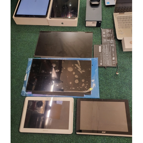 46A - QUANTITY OF SPARES AND REPAIRS TECH INCL: 7 IPADS, LENOVO LAPTOP, HEWLETT PACKARD LAPTOP, APPLE WATC... 