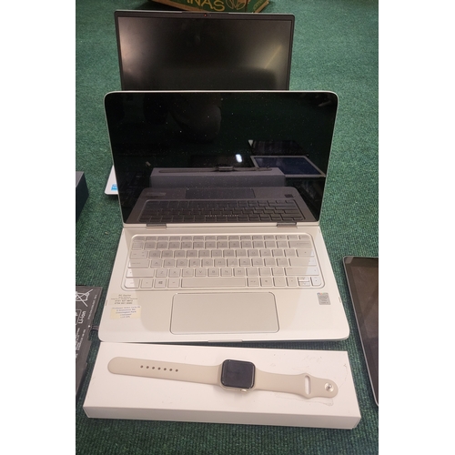 46A - QUANTITY OF SPARES AND REPAIRS TECH INCL: 7 IPADS, LENOVO LAPTOP, HEWLETT PACKARD LAPTOP, APPLE WATC... 