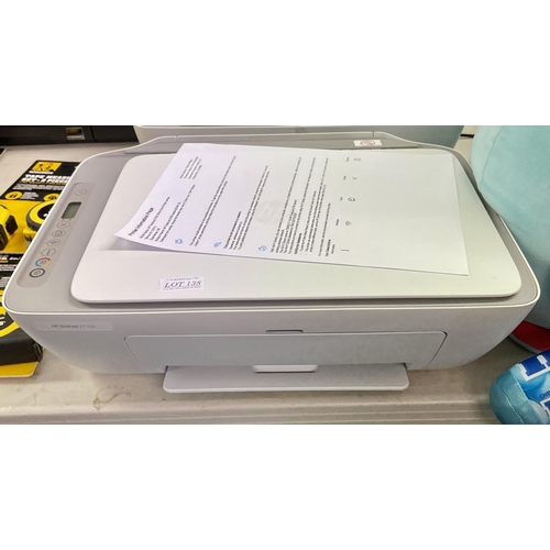 138 - HP DESKJET 2720E ALL IN ONE PRINTER - GOOD COLOUR COPY