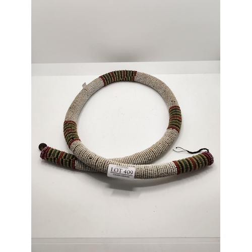 409 - MASAI BEADED NECKLACE