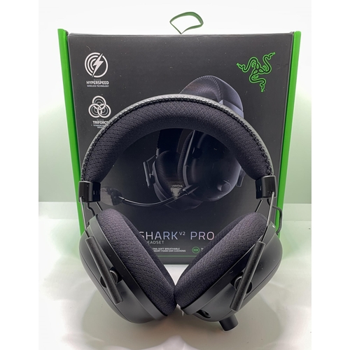 12 - BOXED PAIR OF RAZER BLACKSHARK V2 PRO WIRELESS E SPORTS HEADSET FOR PC/MAC/PLAYSTATION/SWITCH