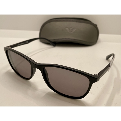 63 - PAIR OF EMPORIO ARMANI SUNGLASSES EA4074 WITH CASE