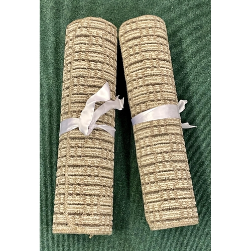 70 - SET OF 2 GERTMENIAN BRITON FLOOR RUNNERS 66CM X 244CM