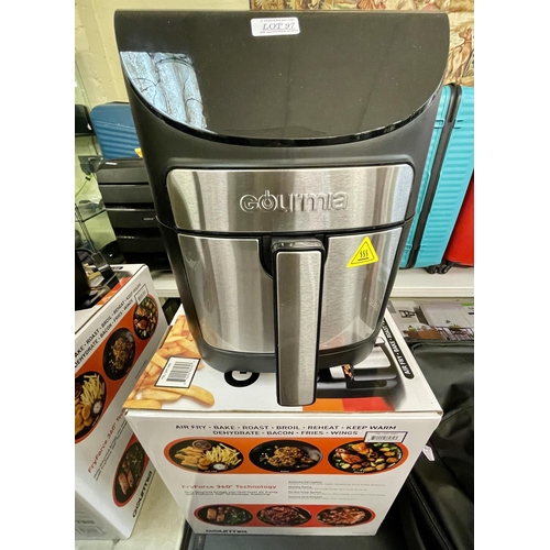 97 - BOXED GOURMIA 6.7L DIGTAL AIR FRYER