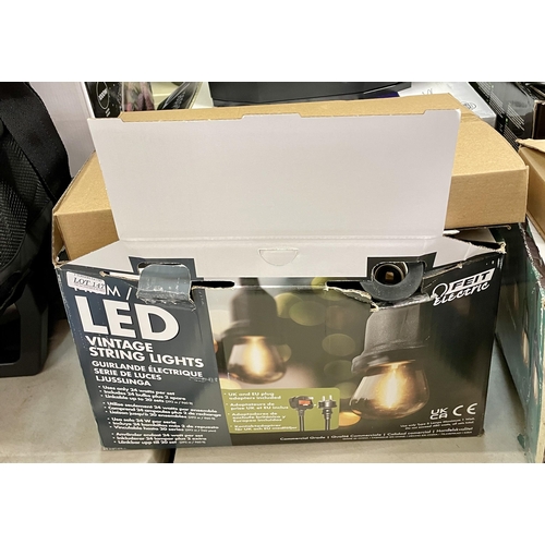 147 - BOX OF FEIT ELECTRIC 14.6M LED VINTAGE STRING LIGHTS