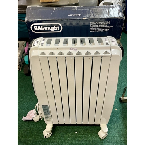 173 - BOXED DELONGHI DRAGON 4 PRO ELECTRIC OIL FILLED RADIATOR - WHITE