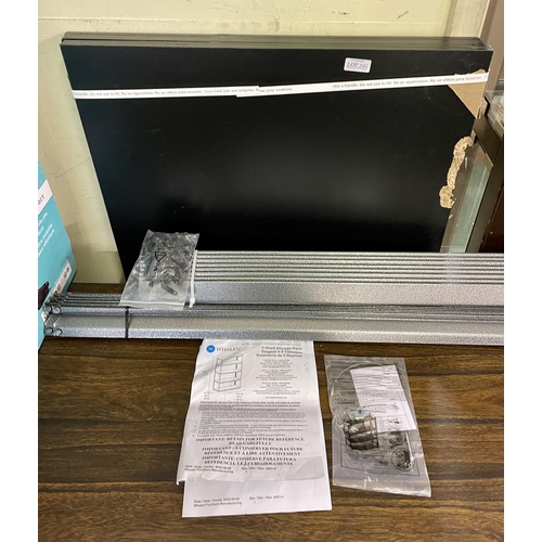 WHALEN FIVE SHELF STORAGE RACK 182CM X 122CM X 61CM (NOTE SOME SHELVES