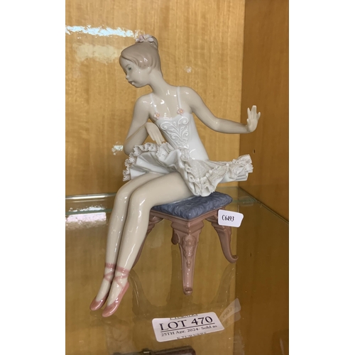 470 - LLADRO 'RECITAL' BALLET FIGURINE