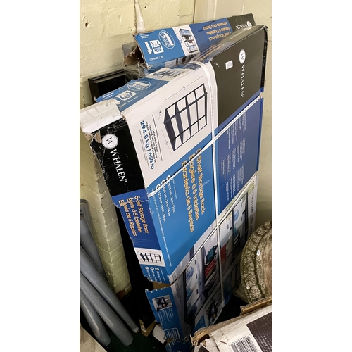 209 - WHALEN FIVE SHELF STORAGE RACK (3 SETS TO MAKE 1 WHOLE)