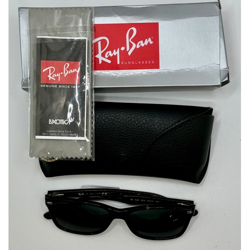 54 - PAIR OF RAYBAN SUNGLASSES RB5228WITH RAYBAN CASE