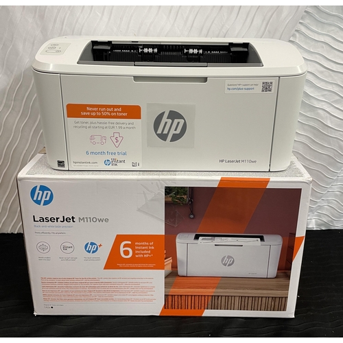 172 - BOXED HP LASERJET M110W PRINTER WITH GOOD COPY