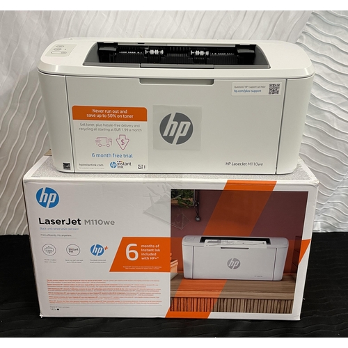 173 - BOXED HP LASERJET M110W PRINTER WITH GOOD COPY