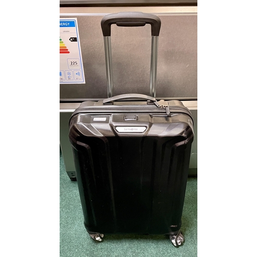 180 - SAMSONITE ROLLING CABIN CASE - H/S SPINNER IN BLACK