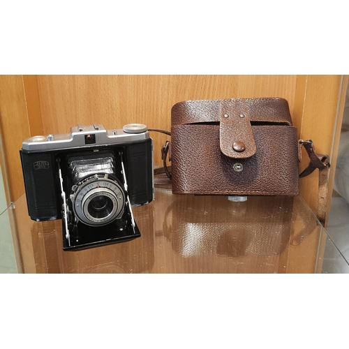 355 - ZEISS IKON NETTAR CAMERA WITH CASE