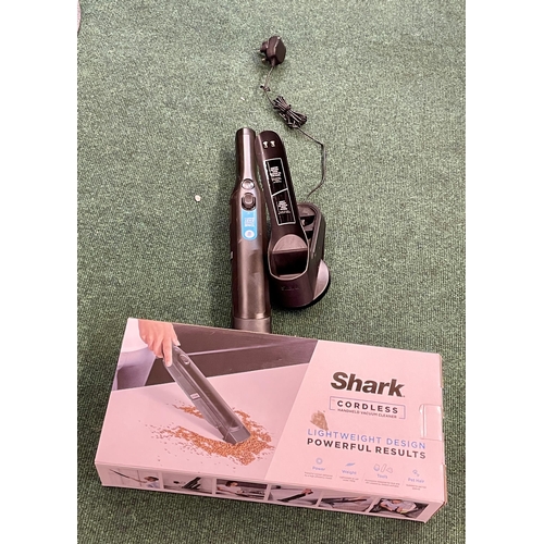 119 - BOXED SHARK CORDLESS HAND HELD VACUUM CLEANER