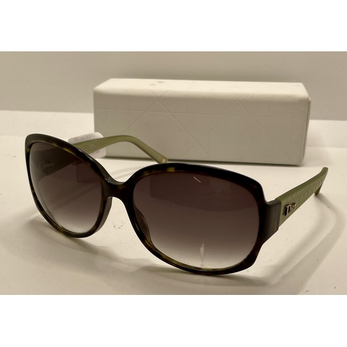 414 - PAIR OF DIOR SUNGLASSES THE GRENVILLE 1 WITH DIOR CARRY CASE