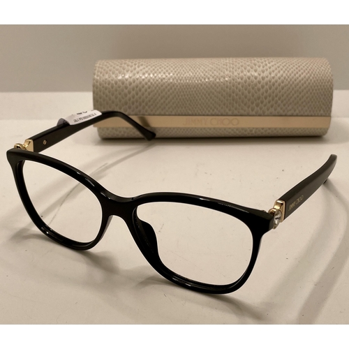 29 - PAIR OF JIMMY CHOO SPECTACLE FRAMES - JC318/G WITH ORIGINAL CASE