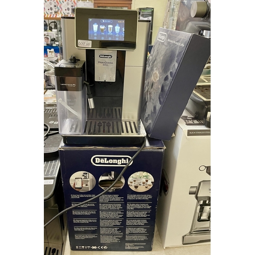 58 - BOXED DELONGHI PRIMADONNA SOUL ECAM610.55.SB COFFEE MACHINE