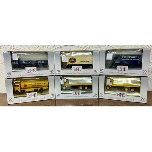 209 - EFE (EXCLUSIVE FIRST EDITIONS LIMITED) 00 SCALE DIECAST WAGONS - ALL BOXED INCL. MARKED - J&H BUNN, ... 