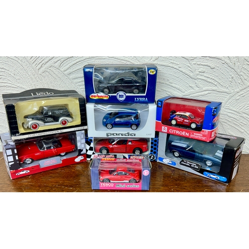 216 - WELLY AUTO-CLUB DIECAST MODELS: 71 CHEVROLET CHEVELLE SS454 -BOXED, NEW RAY CITROEN XSARA WRC -BOXED... 