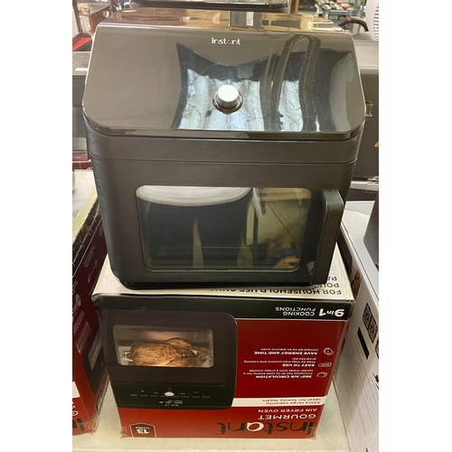 62 - BOXED INSTANT GOURMET ROTISSERIE AIR FRYER - WITH SLIDE OUT TRAY