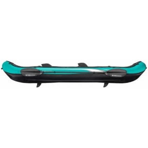 143 - TOBIN SPORT INFLATABLE TWO PERSON KAYAK WITH PADDLE/PUMP IN CARRY BAG - MAX CAPACITY 270KG